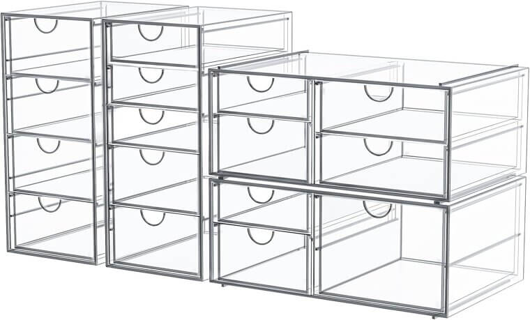 Makeup Organizer with 16 Drawers – Your Stylish Space Saver - 39% Off!