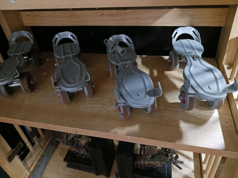 Roller Skates With Keys