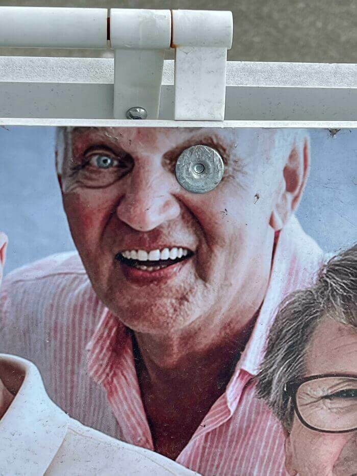The Unfortunate Fastener Placement On This Advertisement