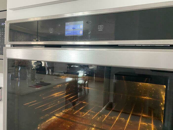 The Steam From The Oven Always Messes Up The Touch Screen Settings