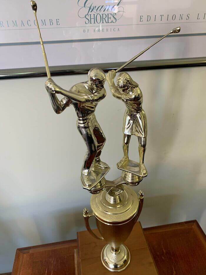 Is This Trophy For Golf Or Assault?