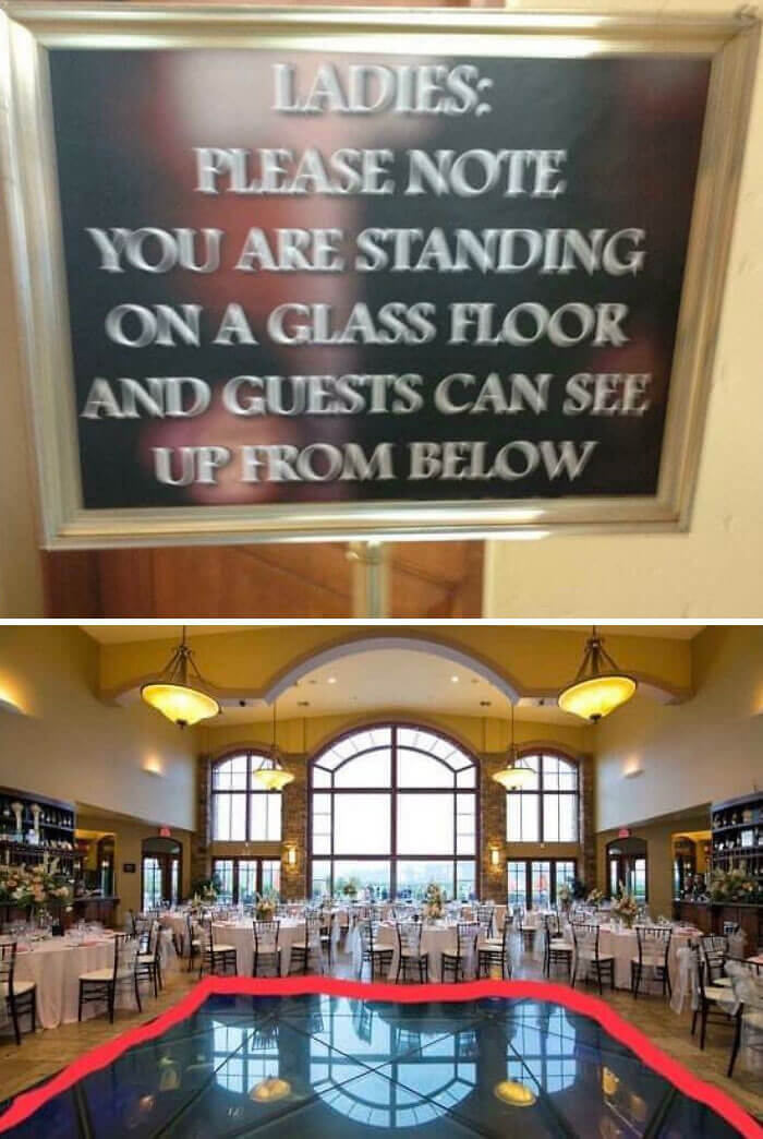 A Dance Floor Where Everyone Can See Up Your Skirt