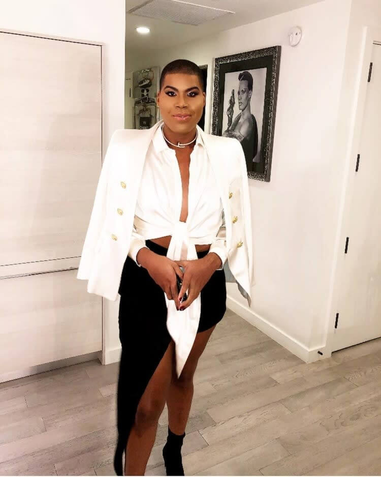 EJ Johnson Never Gets Ready Without His Glam Squad