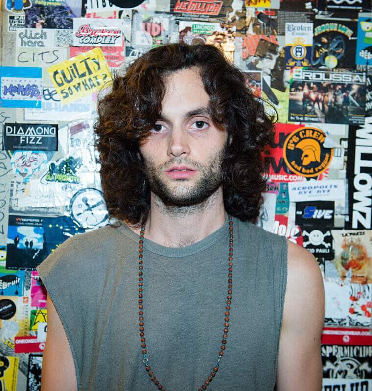 Penn Badgley - Fronting an Alternative Post-Punk Band in Brooklyn