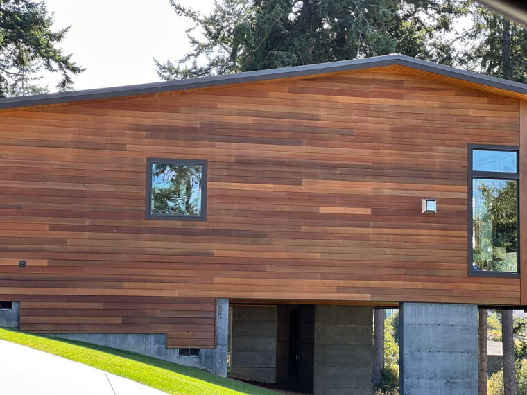 Repairing Exterior Siding at Heights