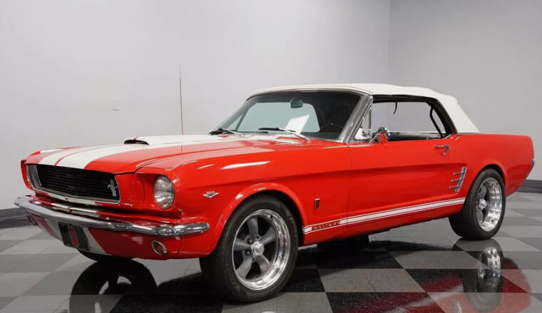 1966 Ford Mustang Convertible GT Tribute