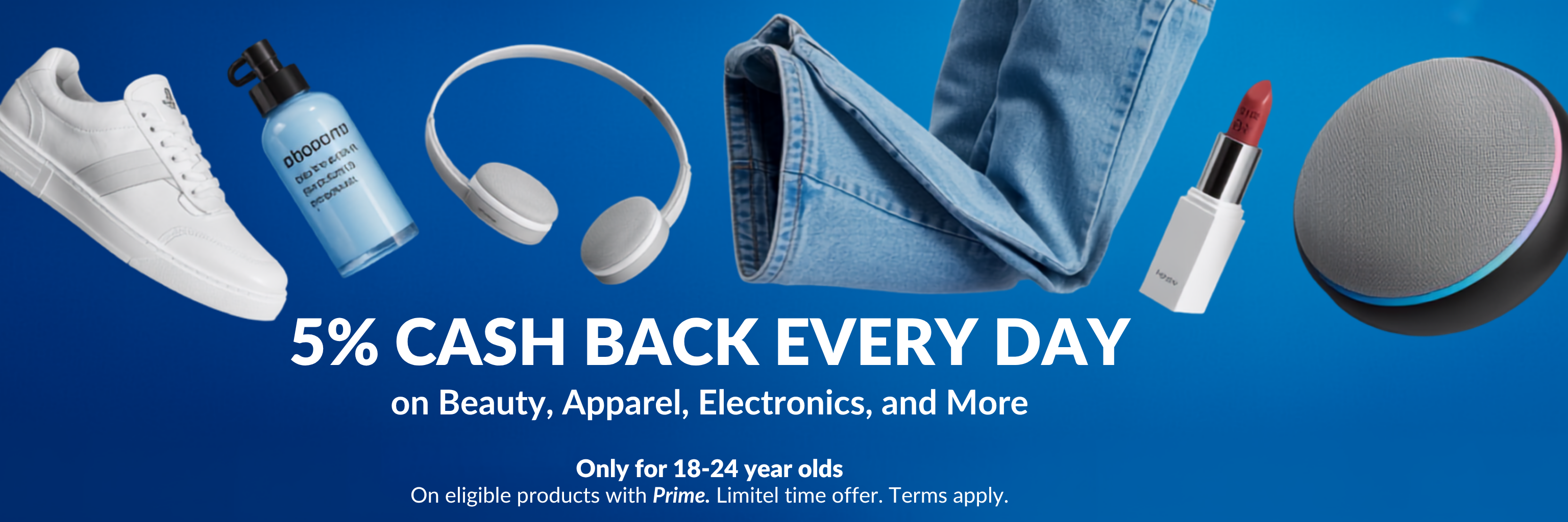 6 Free Months of Prime and Start Earning 5% Cash Back on Every Amazon Purchase