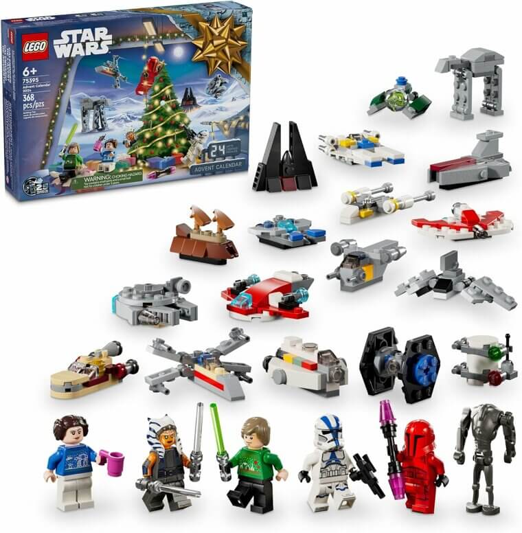 Discover Galactic Fun with LEGO Star Wars Calendar 2024!