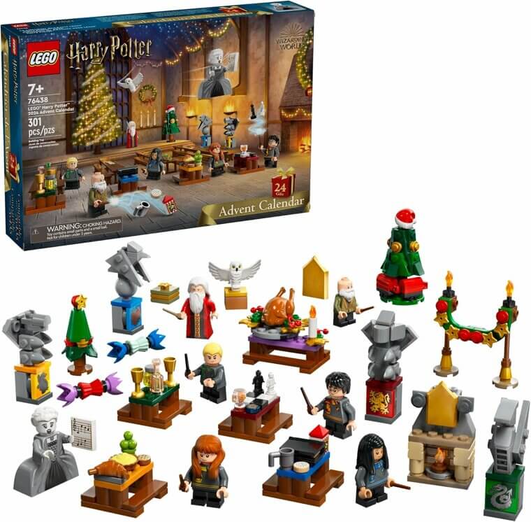 Countdown to Christmas with LEGO Harry Potter Calendar - 2024 Edition