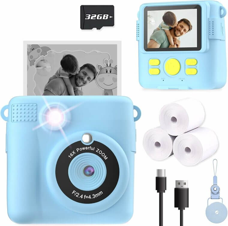 Capture Memories with Kids Camera - Perfect Gift for Young Photographers! Now 20% Off!