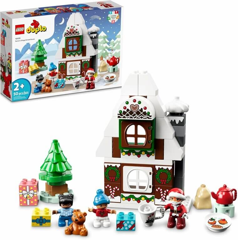 Delightful LEGO DUPLO Gingerbread House for Toddlers - Festive Fun