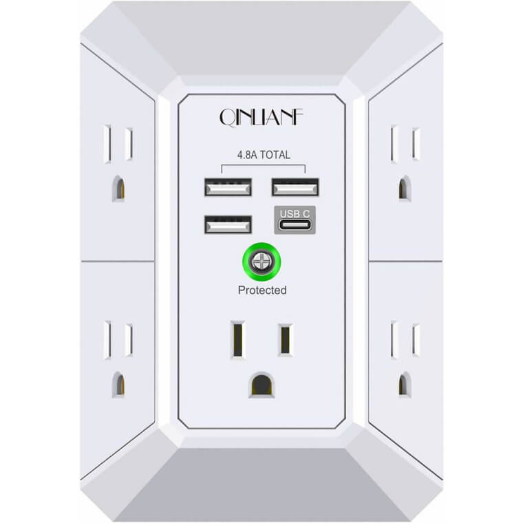 Maximize Your Charging Needs with Wall Charger Surge Protector Don’t Miss the 27% Discount!