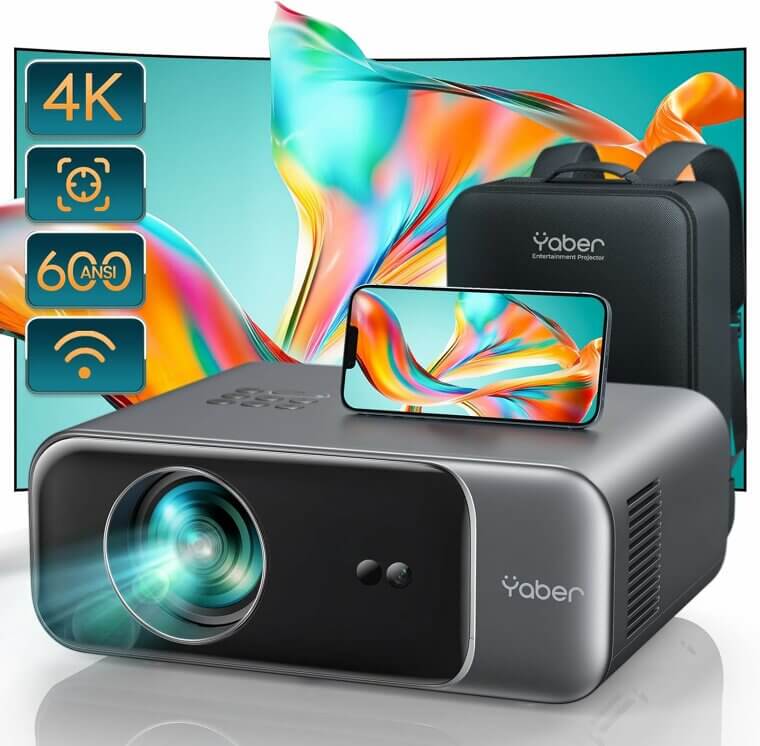 Elevate Your Movie Nights with Yaber Pro V9 Projector