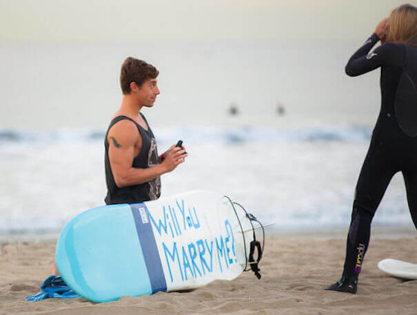 The Romantic Surfer