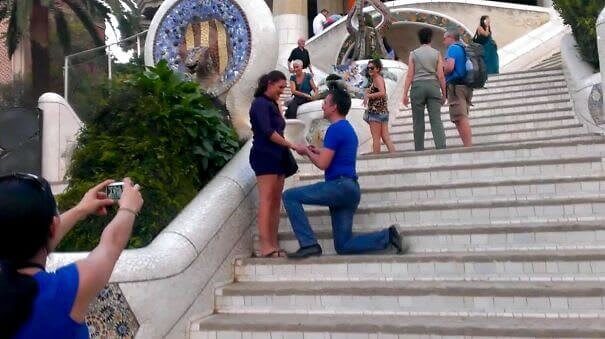 Proposal in Parc Guell