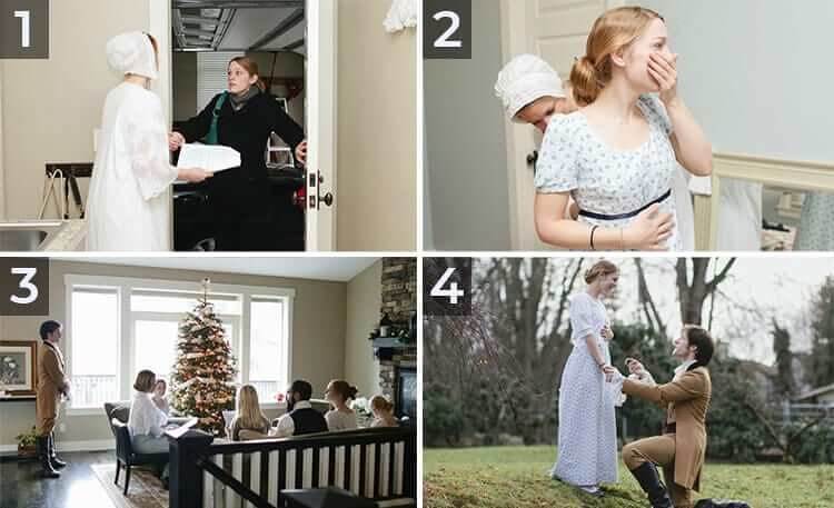 Pride And Prejudice Themed Proposal