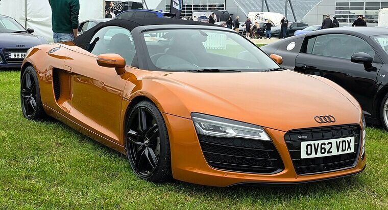 14. Audi R8 Spyder