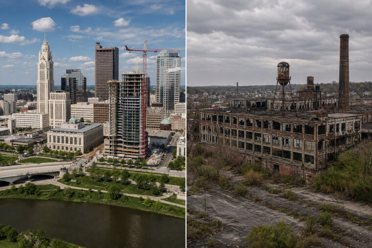Ohio's Rust Belt Legacy Still Drives People Away