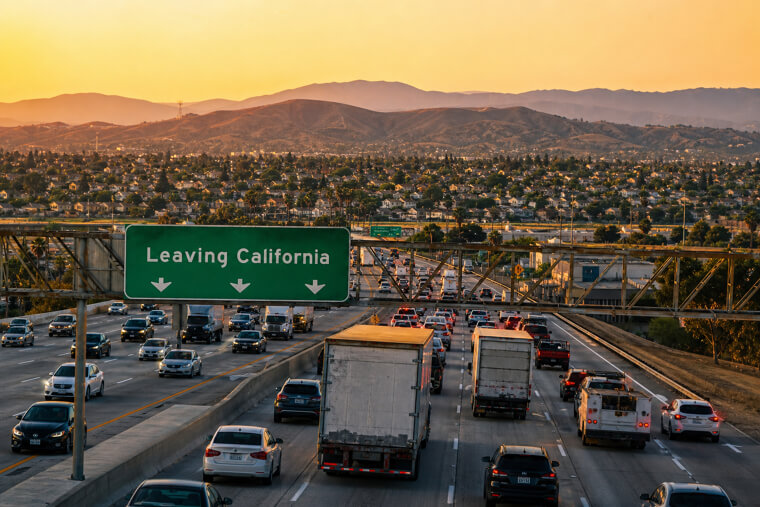 California's Exodus Is Making Headlines Everywhere