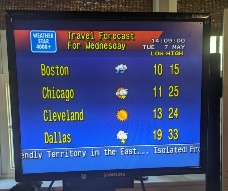 Tracking the Weather