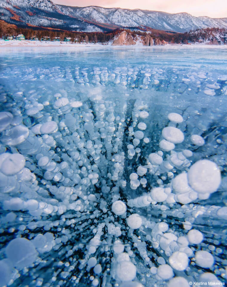 ​Trapped Frozen Bubbles