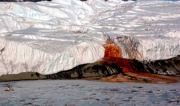 ‘Bloody’ Falls Glacier