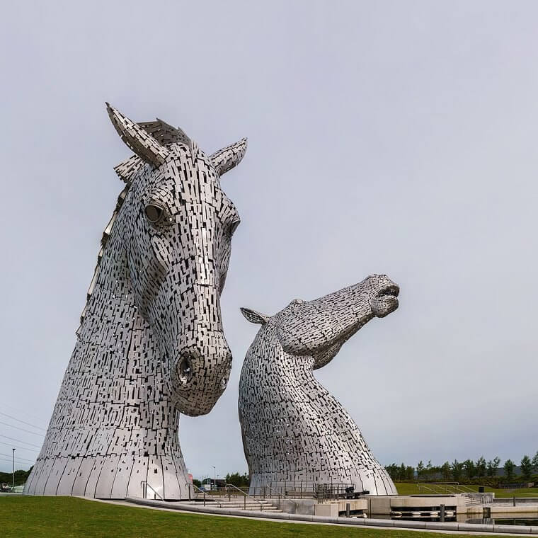 The Kelpies by Andy Scott - Scotland