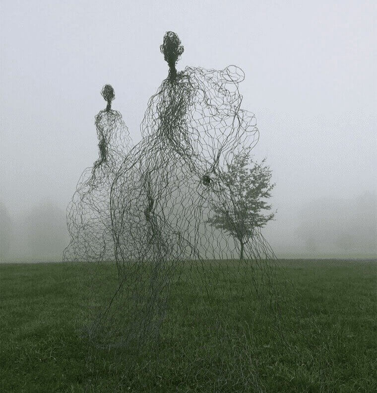 Figures in the Mist by Pauline Ohrel - Paris