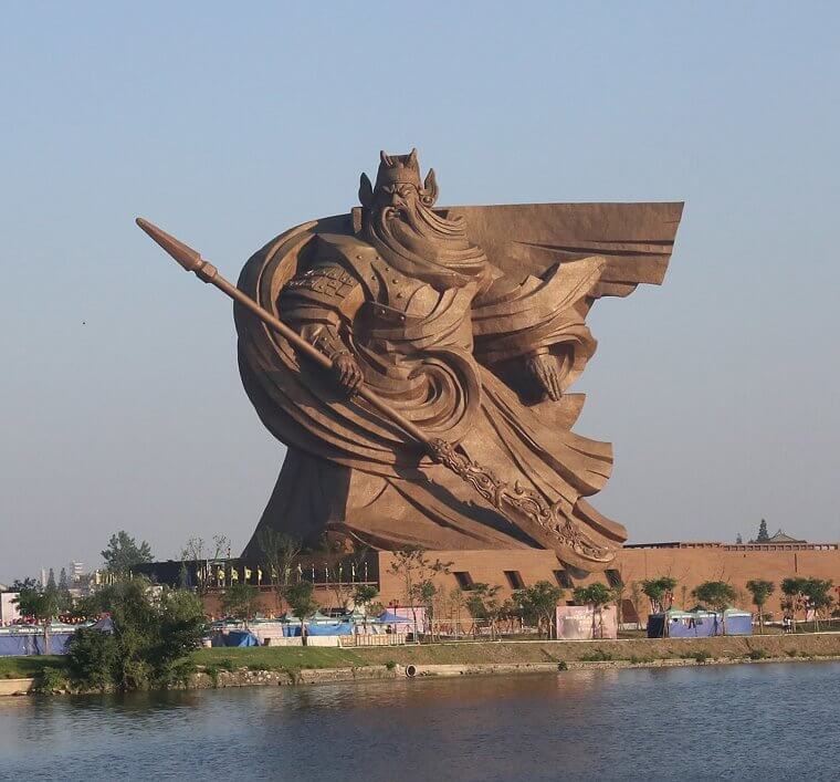 The Guan Yu Statue by Han Meilin - China
