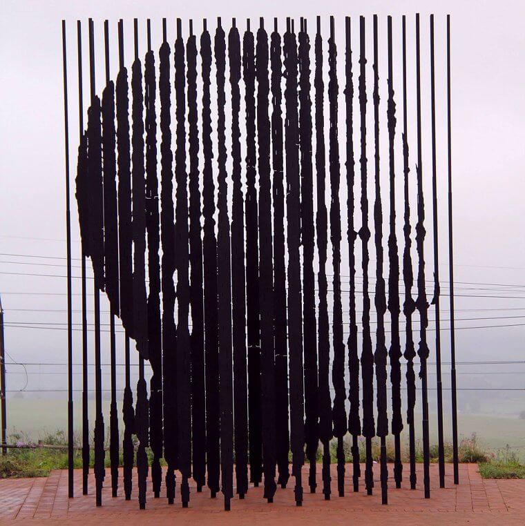 The Nelson Mandela Sculpture by Marco Cianfanelli - South Africa