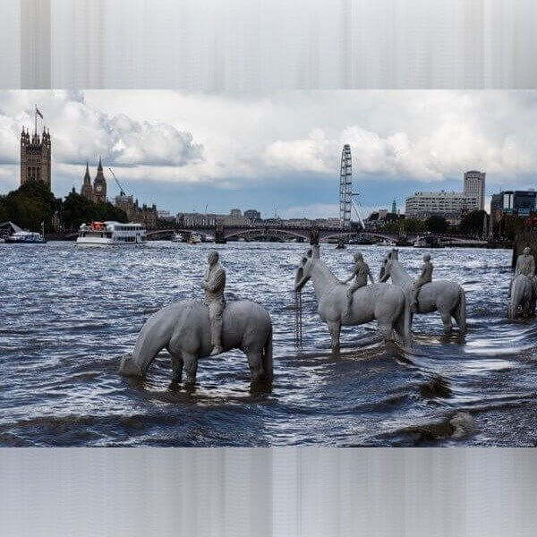 The Rising Tide by Jason DeCaires Taylor - England