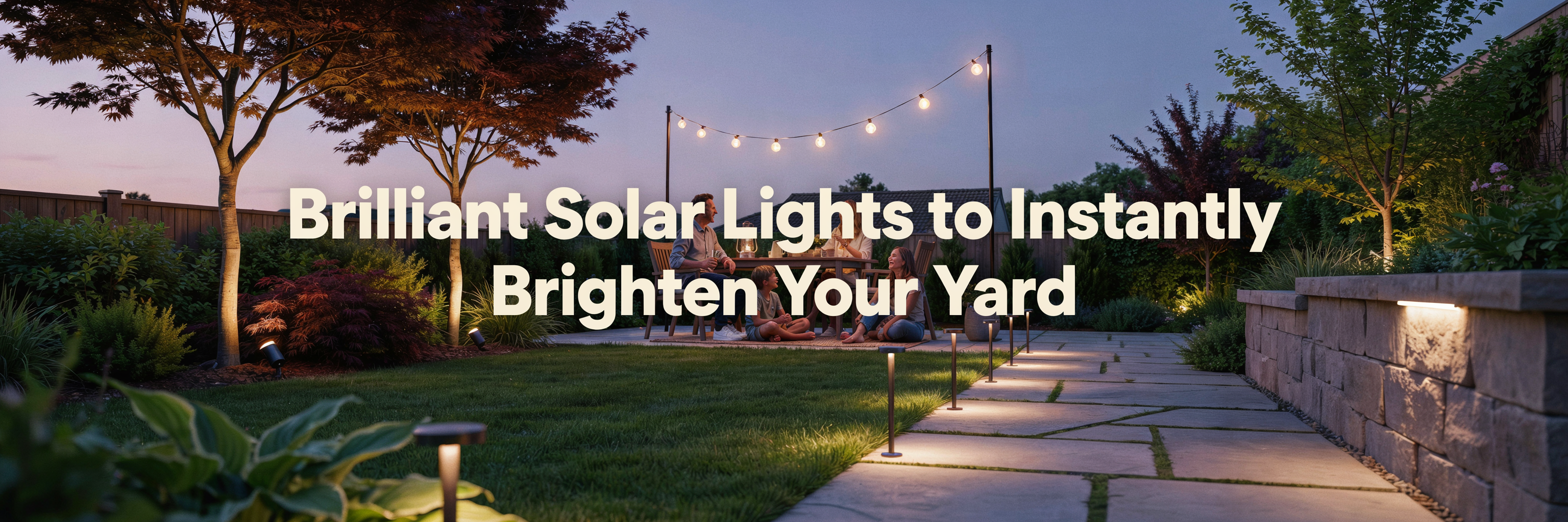 Brilliant Solar Lights to Instantly Brighten Your Yard