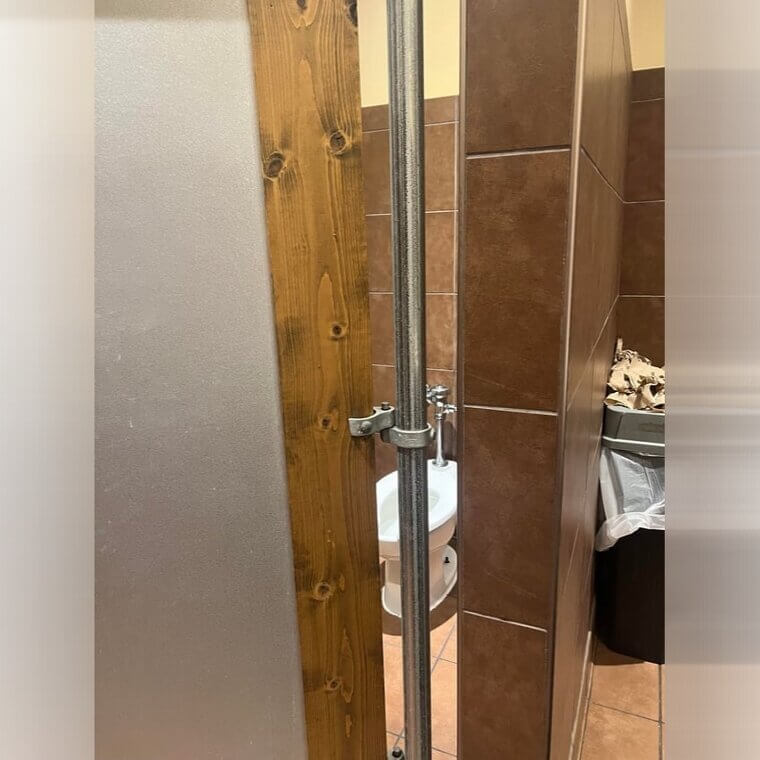 Building Weird Public Bathroom Stalls That Lack Privacy