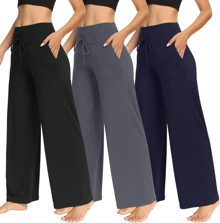 TNNZEET Women's Wide Leg Pants - Comfy, Stylish & Versatile - Enjoy 24% Off!