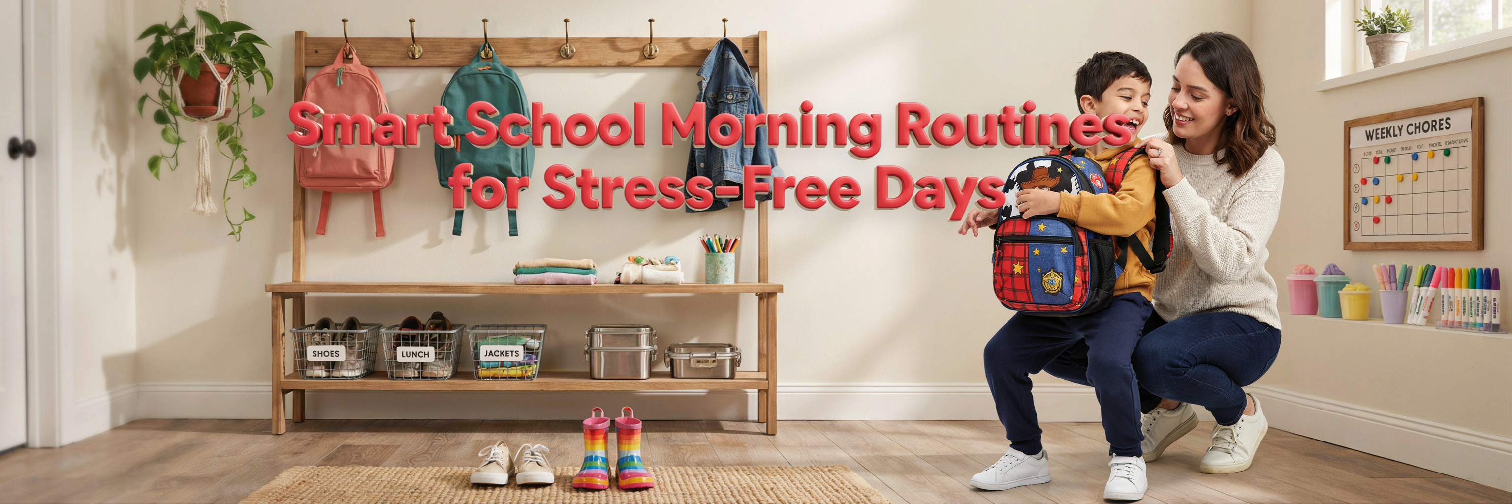 The Stress-Free Way to Get Your Kids Ready for School