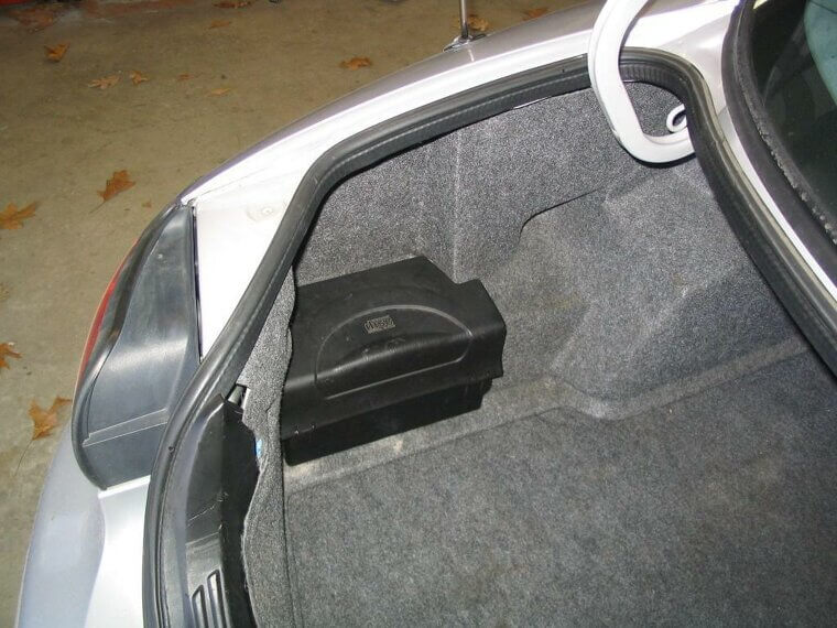 CD Changers in the Trunk
