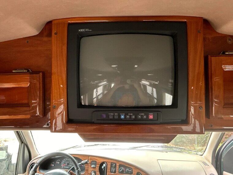 Mounted TVs With VHS Players