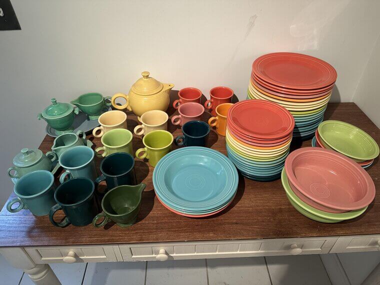 Classic Fiestaware Dinner Sets