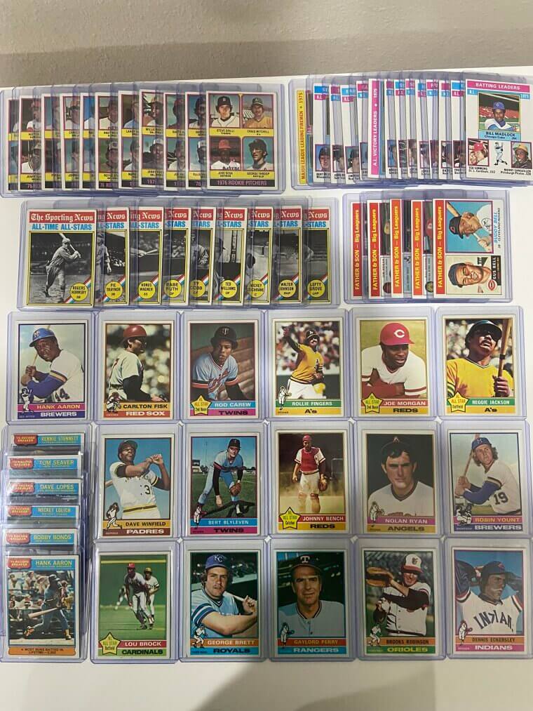 Vintage Baseball Card Collections