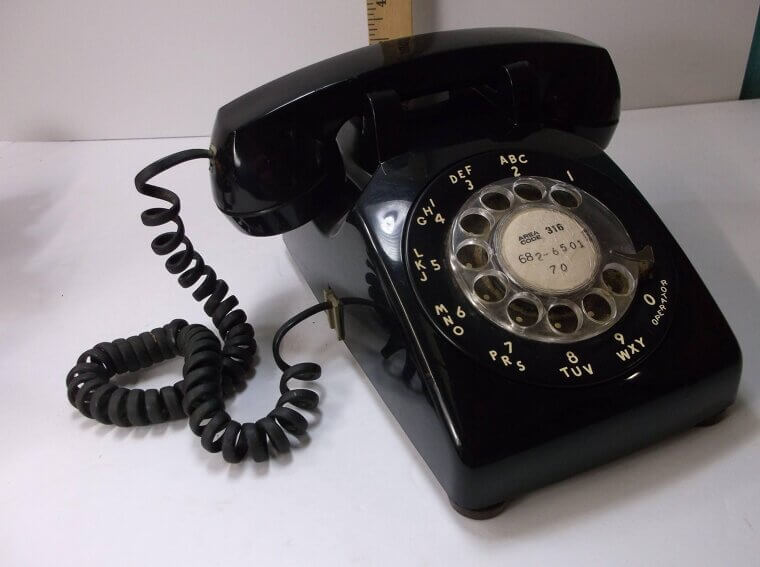 Retro Rotary Dial Telephones