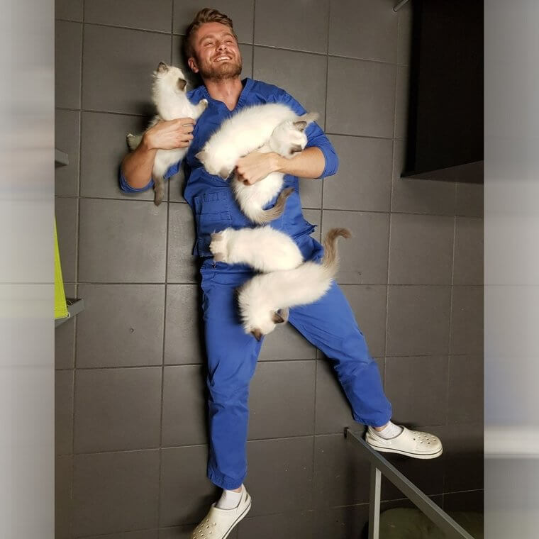 One of the (many) Benefits of Being a Vet