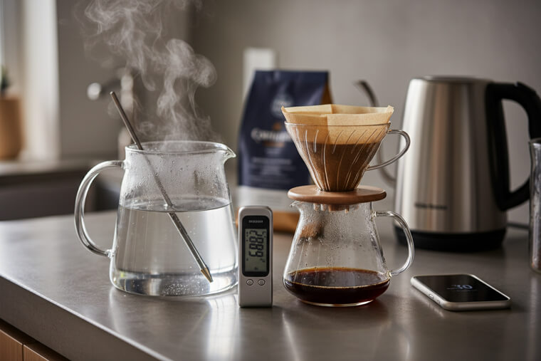 The Coffee Brewing Temperature Sweet Spot