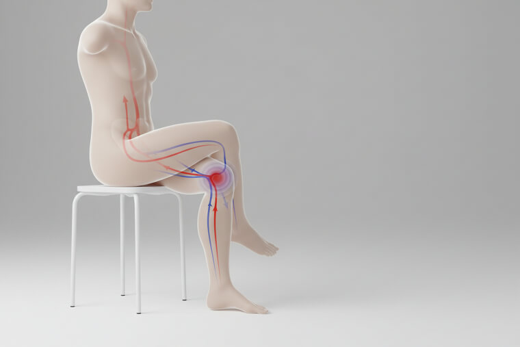 The Sitting Cross-Legged Circulation Killer