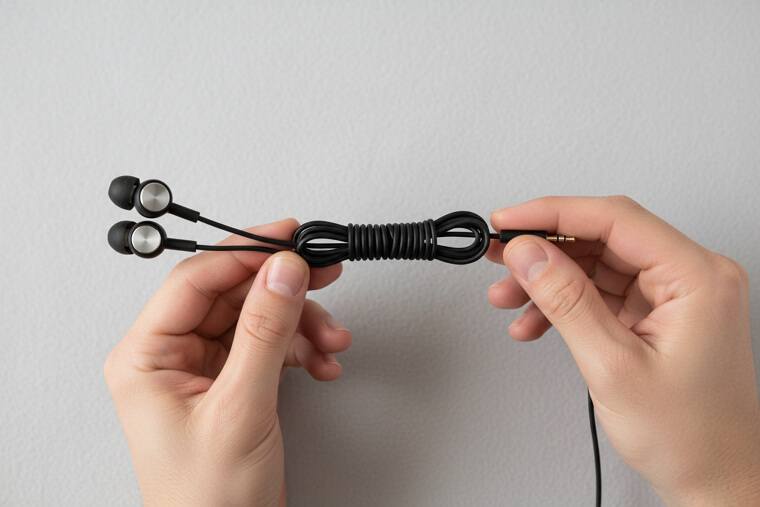 The Earphone Tangle Prevention Loop