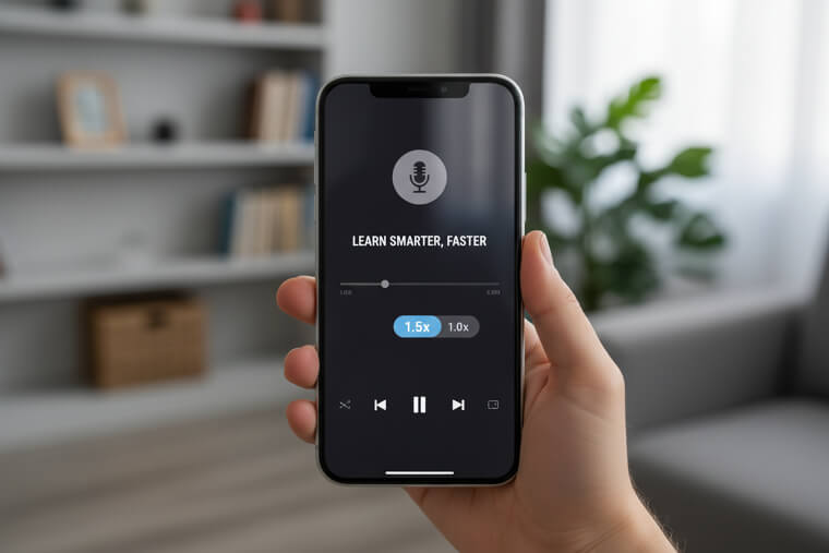 The Podcast Speed Listening Advantage