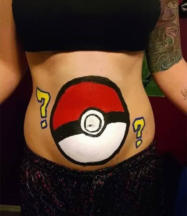 What Kind Of Pokemon Is Brewing In This Belly?