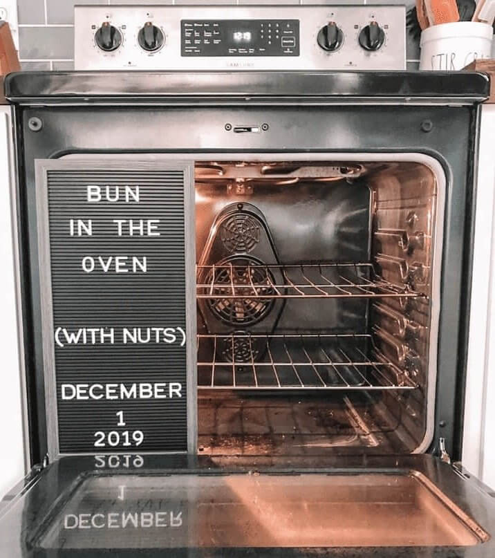 There Is A Bun In The Oven With Nuts