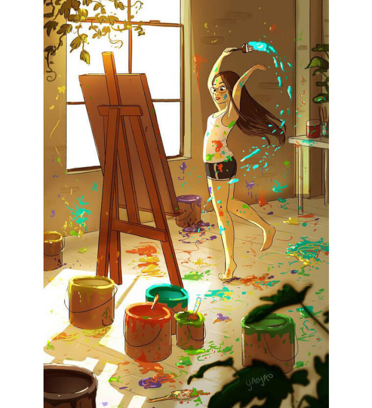 Letting Out The Inner Artist