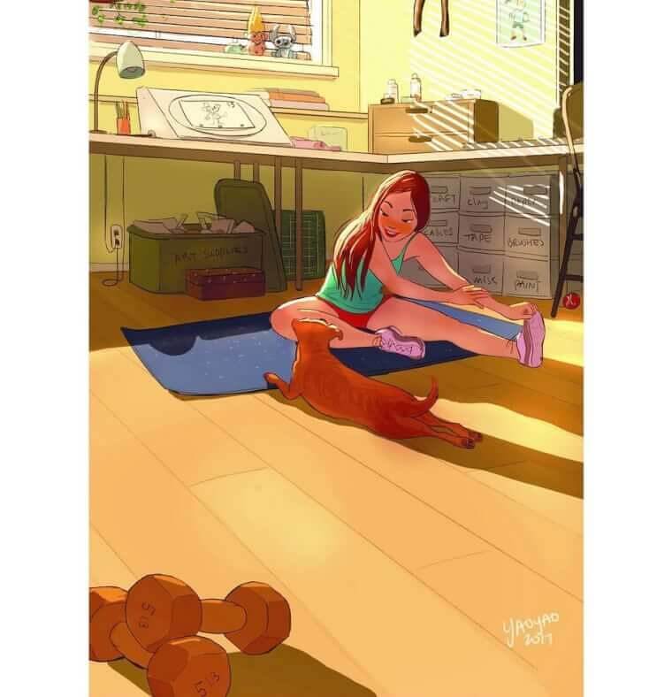 Working on Fitness and Flexibility