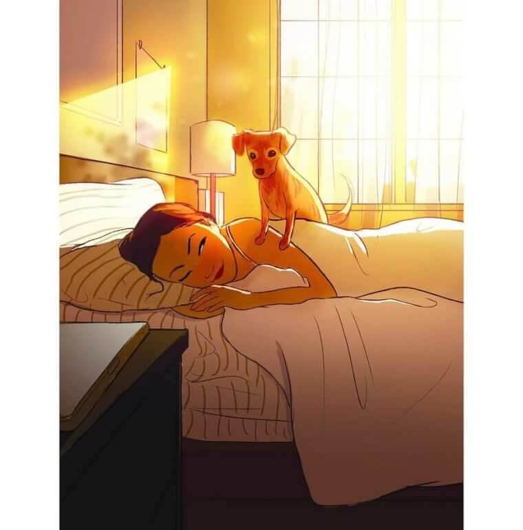 Your Pup Becomes Your Alarm Clock